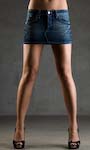 womens denim skirt kill me with kindness